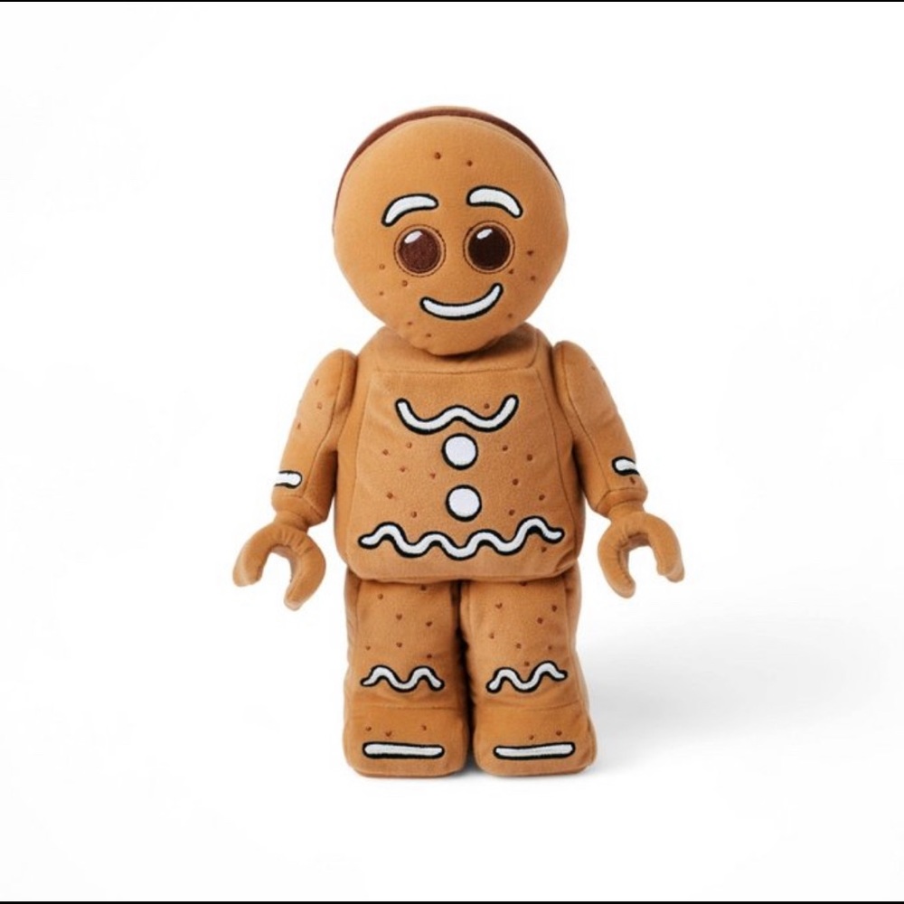 New LEGO Collection x Target Gingerbread man plush